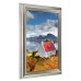 A4 Avebury Frame Champagne Silver